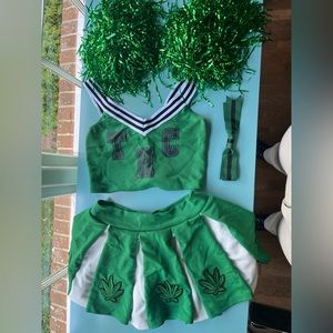 High Spirited Cheerleader Costume Set